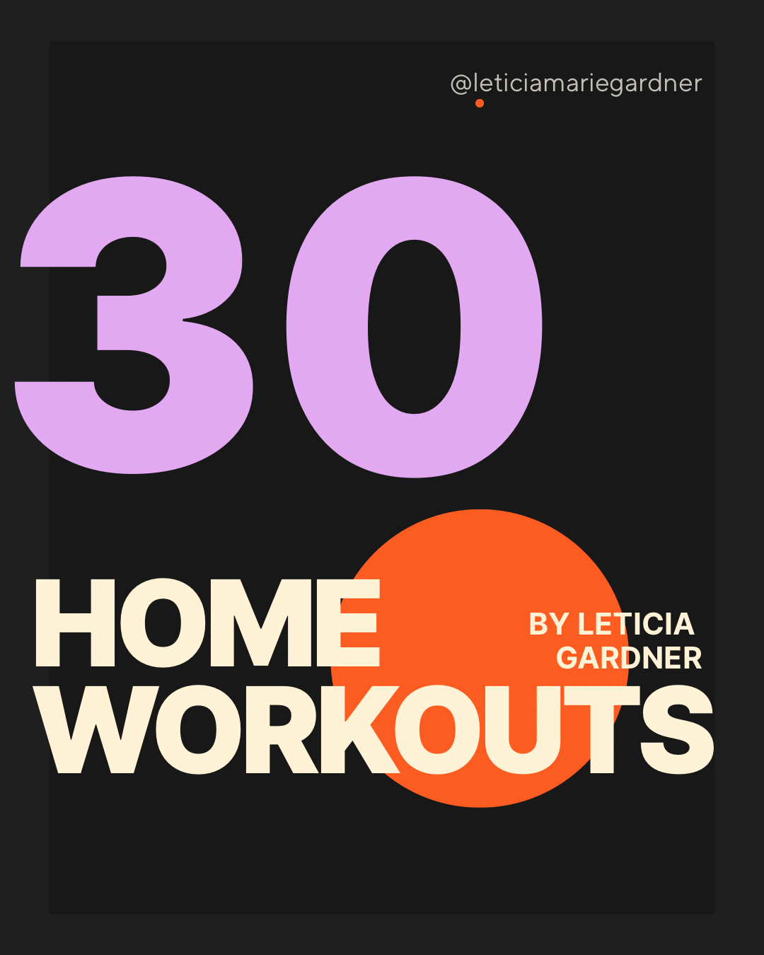 30 Day Home Workout Ebook