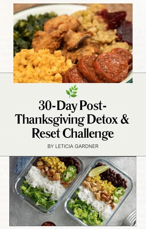 30-Day Detox — Only $1 MEAL PLAN