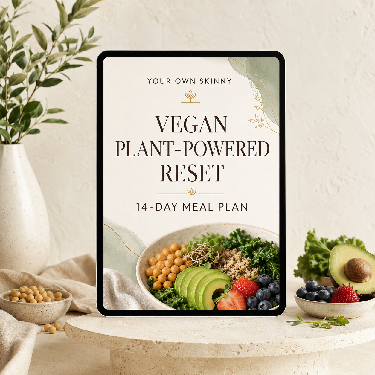 14-Day Vegan Plant-Powered Reset Meal Plan